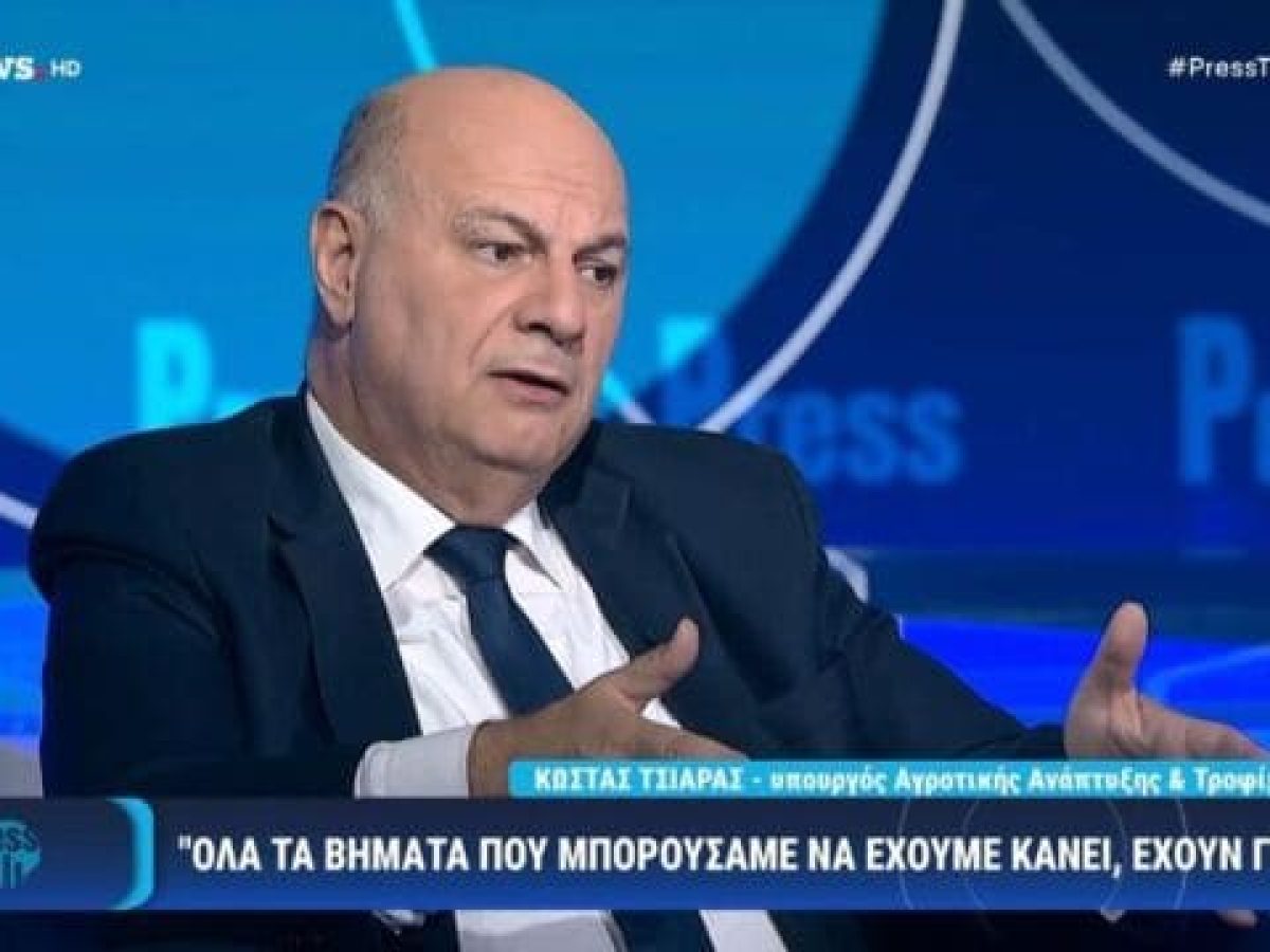 Τσιάρας για μπλόκα αγροτών: “Η κυβέρνηση έχει κάνει τα βήματα που έπρεπε για να βρεθούμε στο τραπέζι της