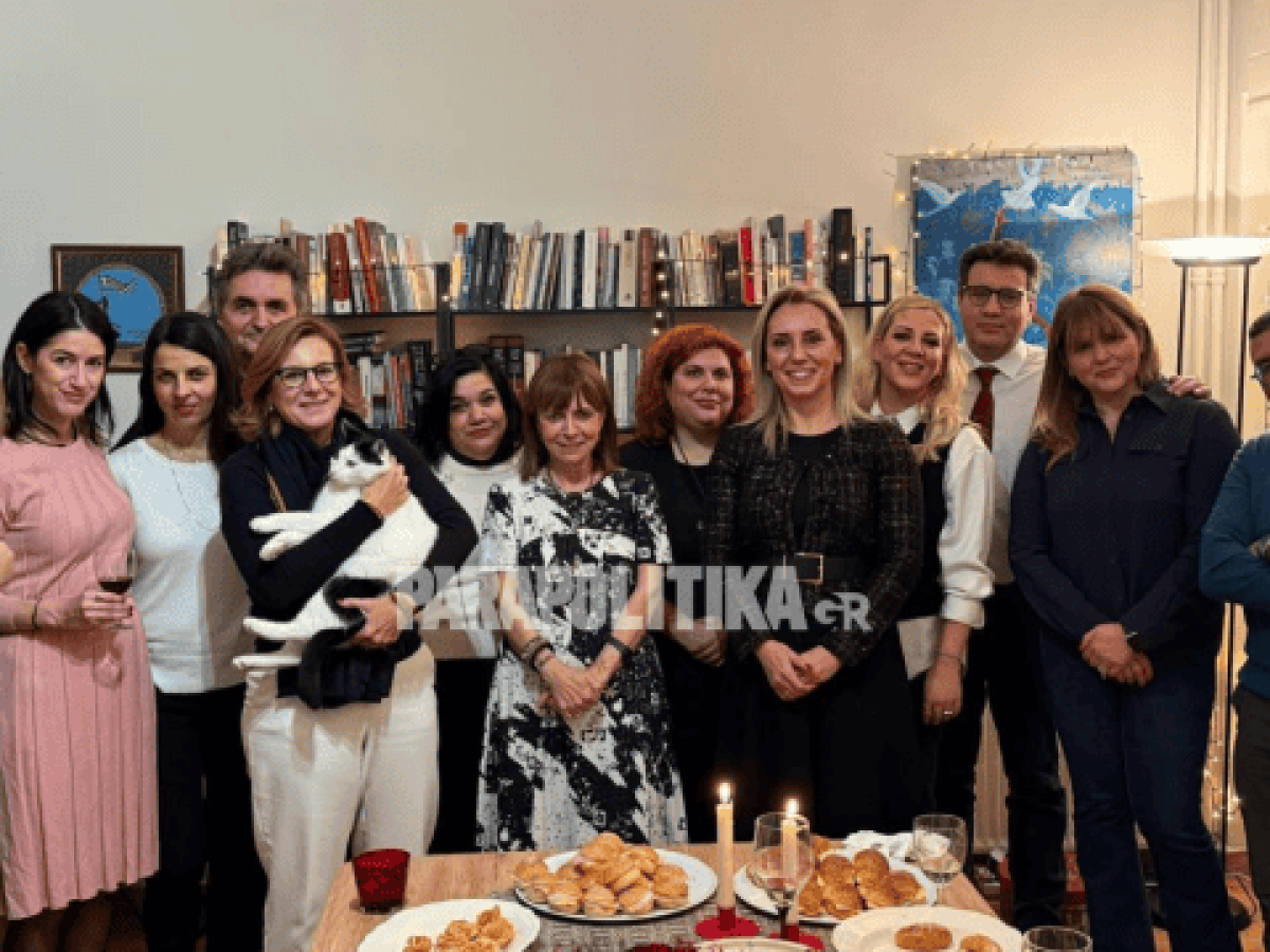 Κατερίνα Σακελλαροπούλου: Ένα κρασί με την πρώην Πρόεδρο – Πανταχού παρών ο… Οδυσσέας