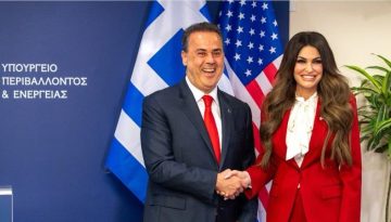 Συνάντηση Γκίλφοϊλ με τον υπουργό Ενέργειας για το υγροποιημένο φυσικό αέριο από τις ΗΠΑ