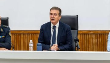 Χρυσοχοΐδης: Πρώτος μας στόχος και για το 2026 είναι η μείωση της μεσαίας εγκληματικότητας