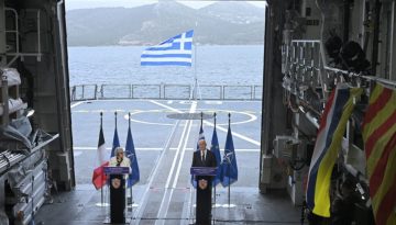 Δένδιας και Βοτρέν στον «Κίμωνα»: «Επισπεύδουμε την ανανέωση της ελληνογαλλικής αμυντικής συμφωνίας»