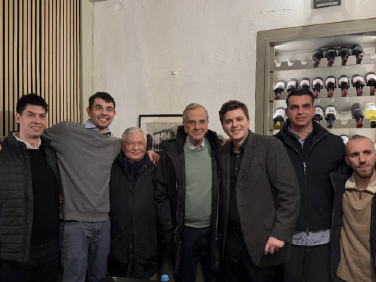 Αντώνης Σαμαράς: Ευχές από τον γιο του για την ονομαστική του εορτή – “Πολύχρονος πατέρα! Είσαι κορυφή!&q