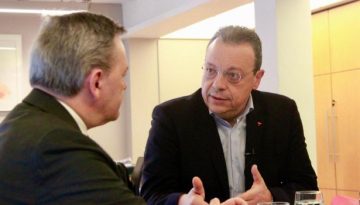 Φάμελλος στον Δανό πρέσβη: Ευρώπη και Ελλάδα οφείλουν να υπερασπίζονται το Διεθνές Δίκαιο