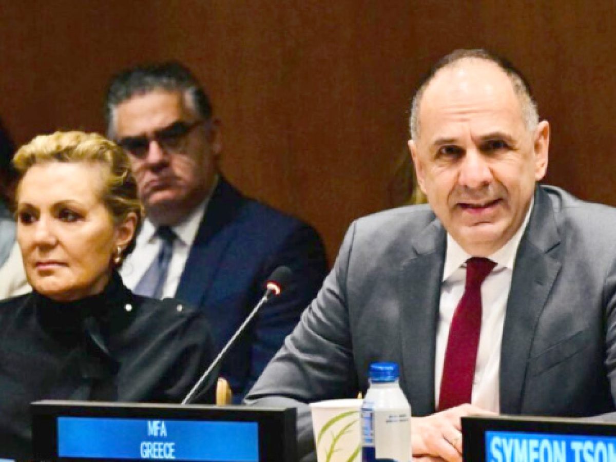 Γεραπετρίτης στον ΟΗΕ: Η ανθρώπινη ευημερία και η σταθερότητα συνδέονται με τις ελεύθερες θάλασσες