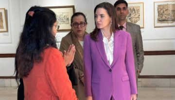 Καταιγισμός σχολίων κάτω από την ανάρτηση της Όλγας από την Ινδία