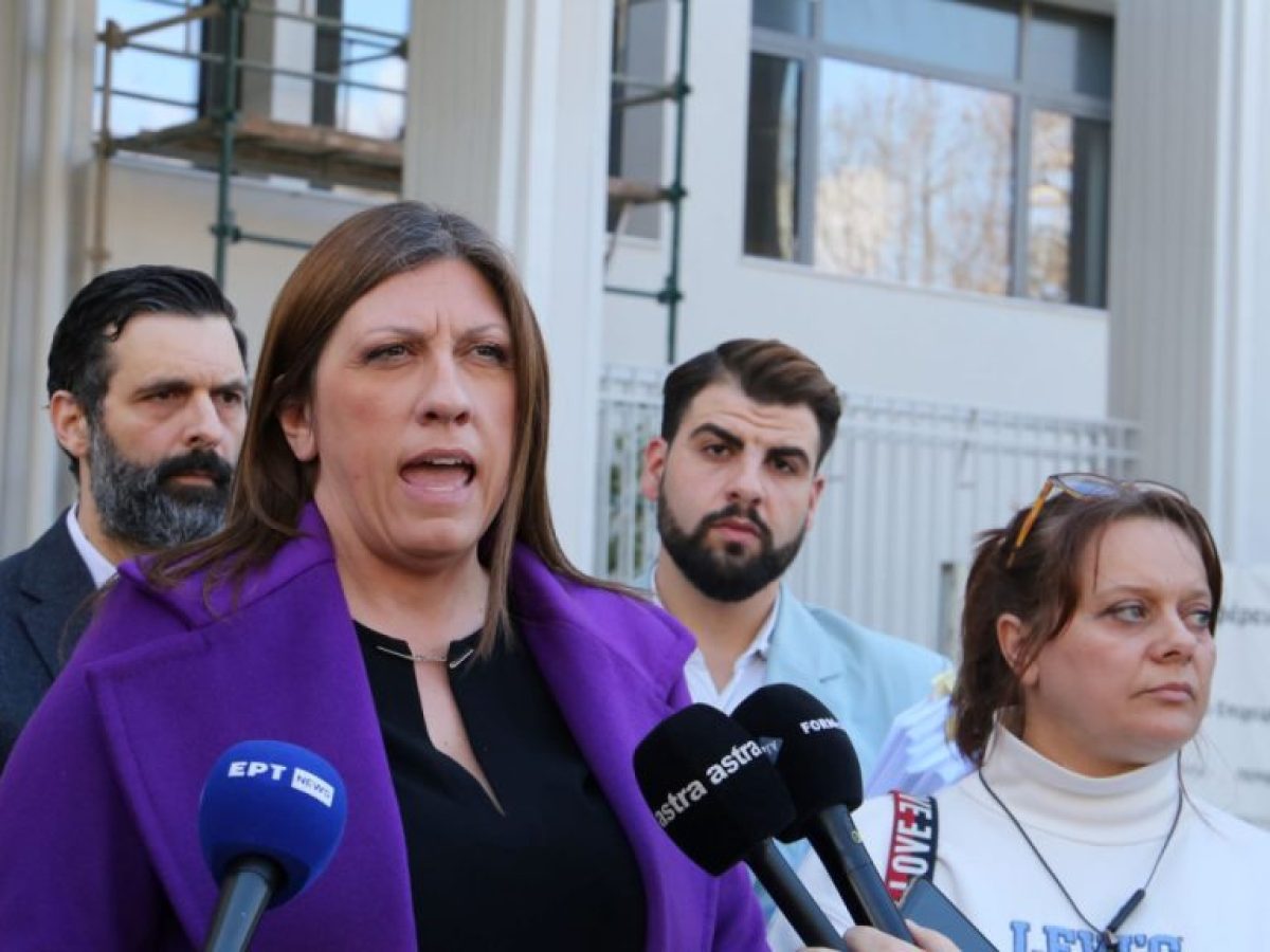 Κωνσταντοπούλου από Λάρισα: Διεκδικούμε δικαιοσύνη απέναντι στους μηχανισμούς συγκάλυψης που επιστρατεύει η κυβέρνηση