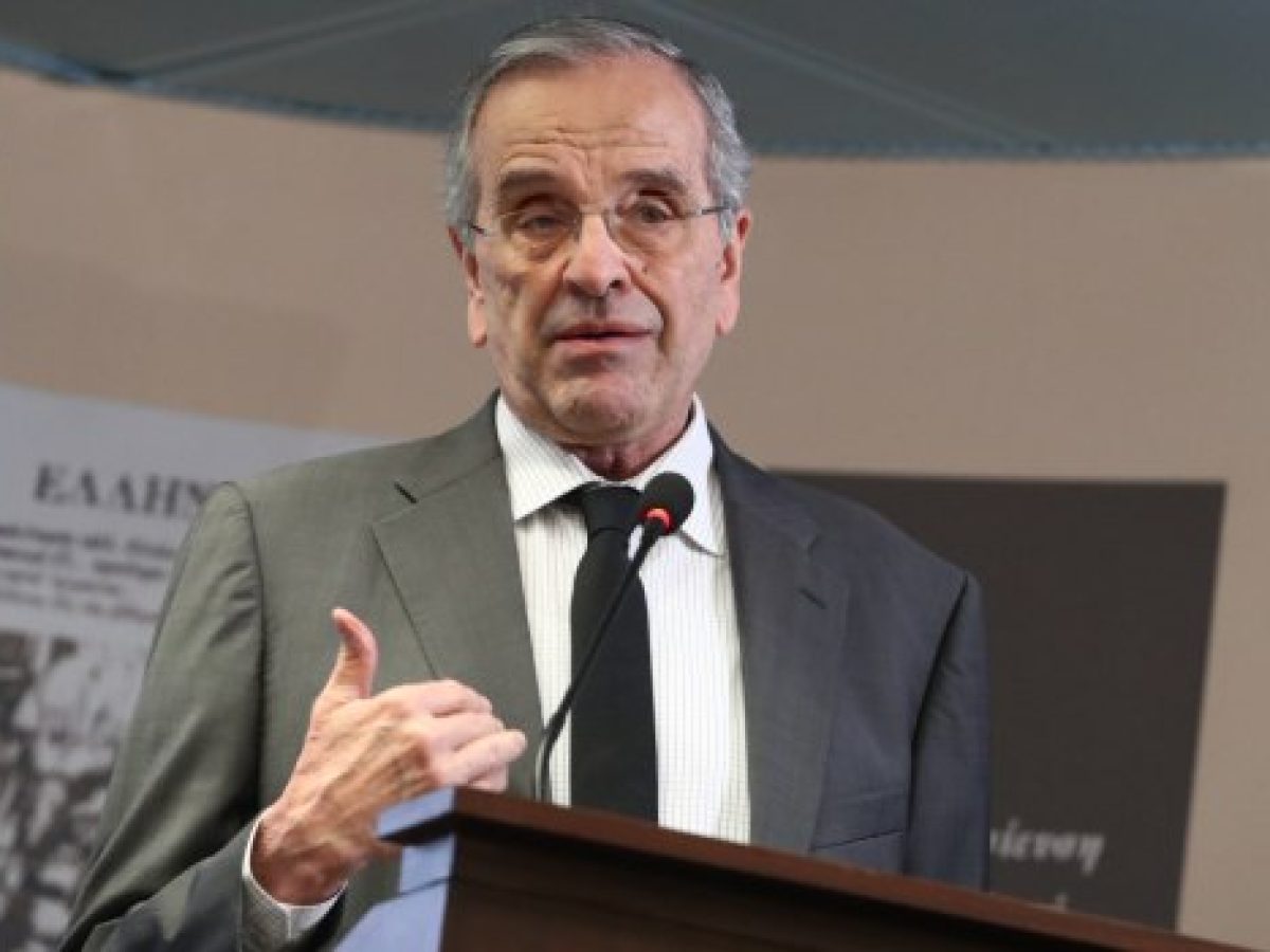 Με αιχμές για το «επιτελικό κράτος» Μητσοτάκη η ομιλία Σαμαρά για τον Σήφη Βαλυράκη