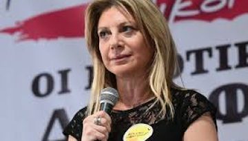 Μιλώντας στο Kontra, η  Καρυστιανού δεν διευκρίνισε εάν θα είναι επικεφαλής του Κόμματος