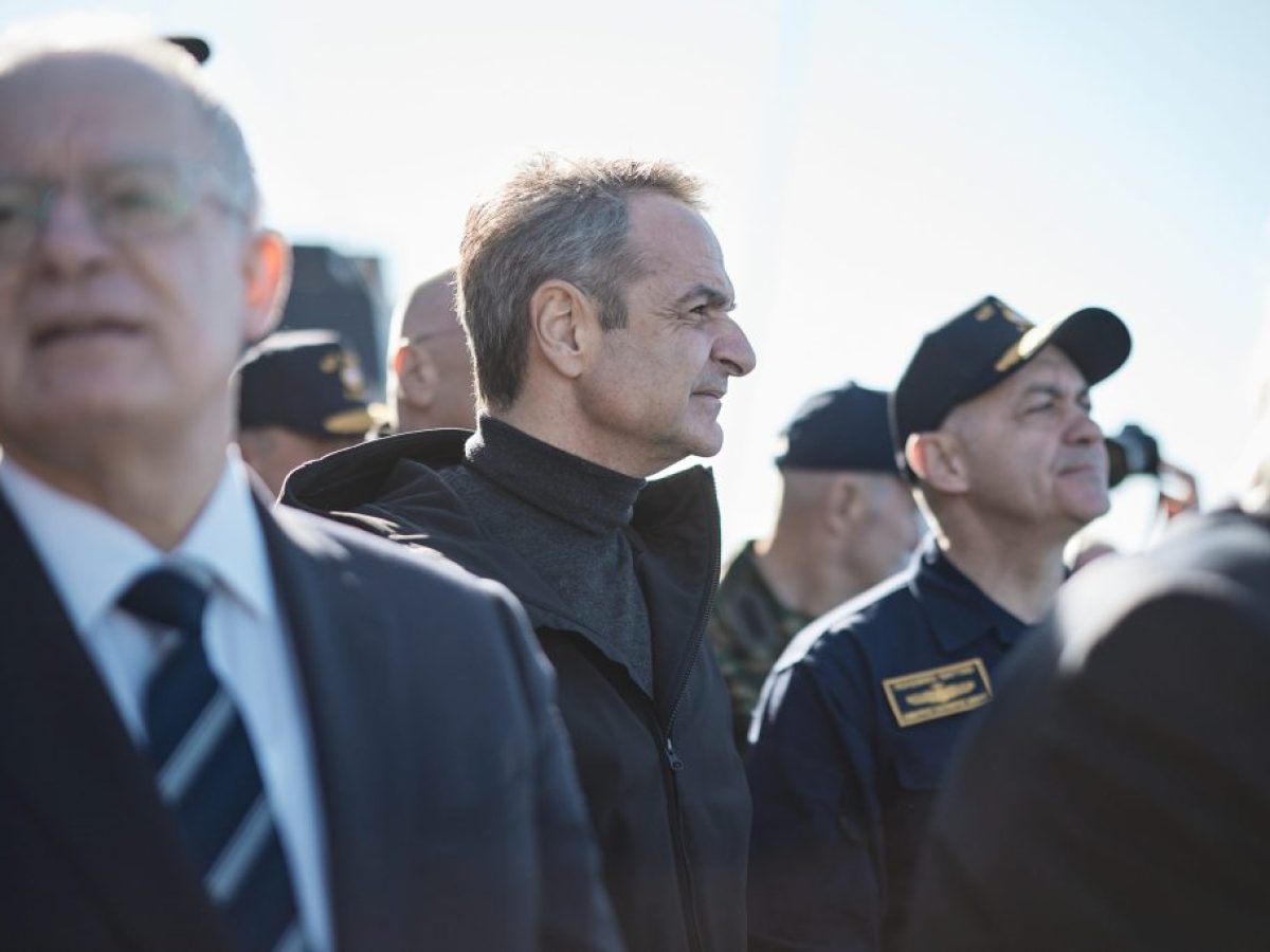 Μητσοτάκης για φρεγάτα «Κίμων»: Χρέος μου να παραδώσω μία πατρίδα πιο ασφαλή από ό,τι την παρέλαβα (video)