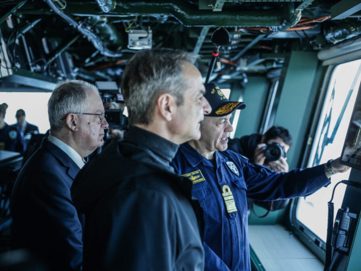 Μητσοτάκης για την άφιξη του «Κίμωνα»: Χρέος μου να παραδώσω μια πατρίδα πιο ασφαλή απ’ ό,τι την παρέλαβα