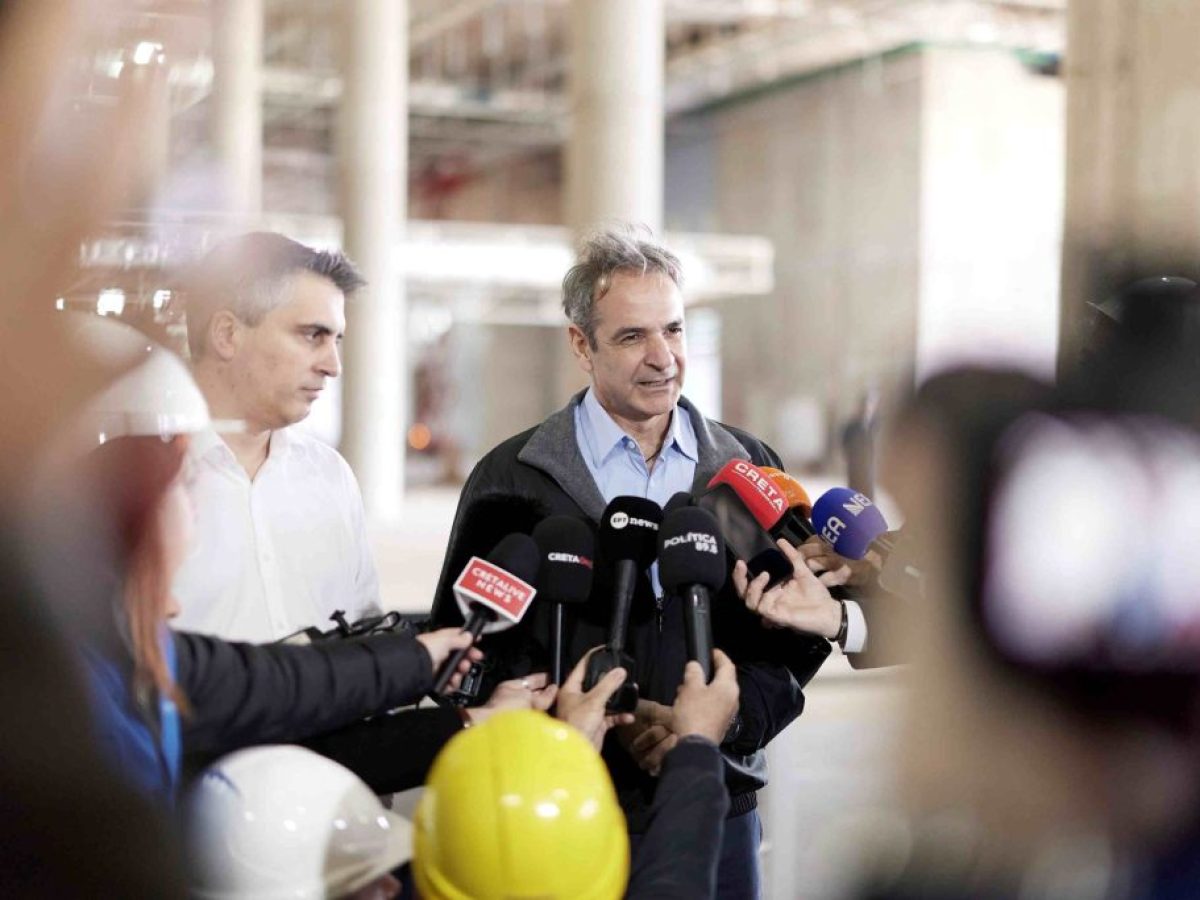Μητσοτάκης: Η Κρήτη θωρακίζεται με έργα υποδομής – Το 2028 θα λειτουργήσει το νέο αεροδρόμιο Ηρακλείου