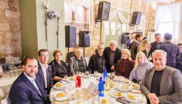 Ο Δήμαρχος Πειραιά Γιάννης Μώραλης στις εκδηλώσεις κοπής πίτας συλλόγων και φορέων