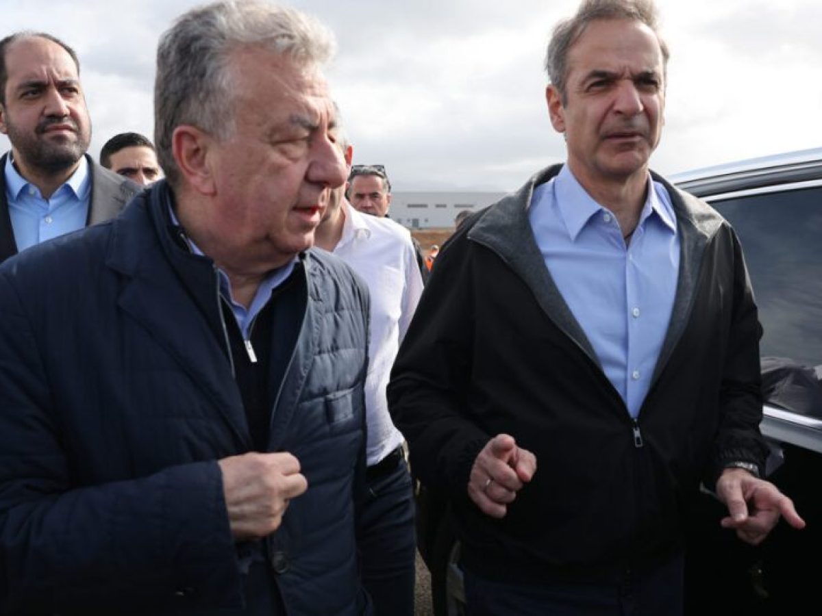 Ο Μητσοτάκης επισκέφθηκε το εργοτάξιο του νέου αεροδρομίου στο Καστέλι: «Η Κρήτη αλλάζει»