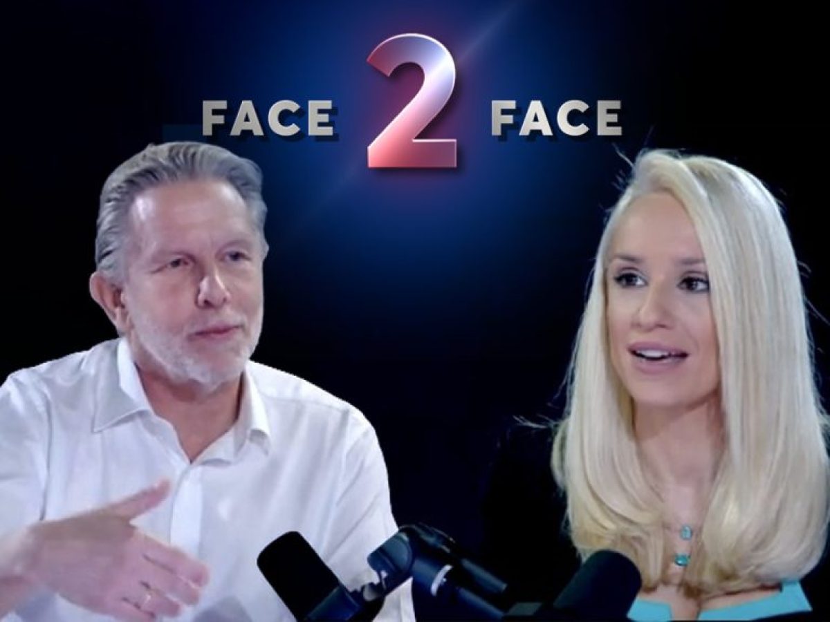 Ο Παύλος Γερουλάνος την Κυριακή στο “Face 2 Face” με την Κατερίνα Παναγοπούλου