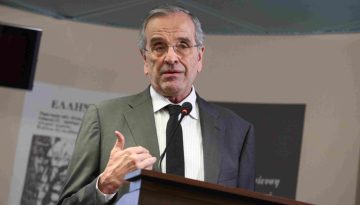 Ο Αντώνης Σαμαράς σε εκδήλωση για τον Σήφη Βαλυράκη – “Ήταν θαρραλέος, Δημοκράτης και Πατριώτης”