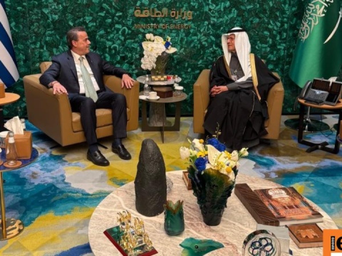 Παπασταύρου από Σαουδική Αραβία: Η Ελλάδα είναι μία φωνή ρεαλισμού στην Ευρώπη όσον αφορά την ενέργεια