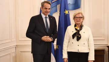 Συνάντηση Μητσοτάκη με τη Γαλλίδα υπουργό Άμυνας – Στο επίκεντρο η ελληνογαλλική αμυντική συνεργασία