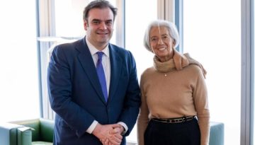 Συνάντηση Πιερρακάκη – Λαγκάρντ: «Μία ισχυρότερη και περισσότερο ανθεκτική Eυρωζώνη στο επίκεντρο των προσπαθειών μας»