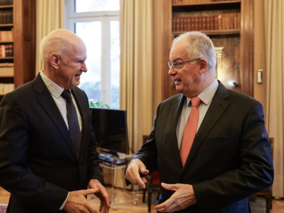 Τετ α τετ Τασούλα και Γιώργου Παπανδρέου στο Προεδρικό