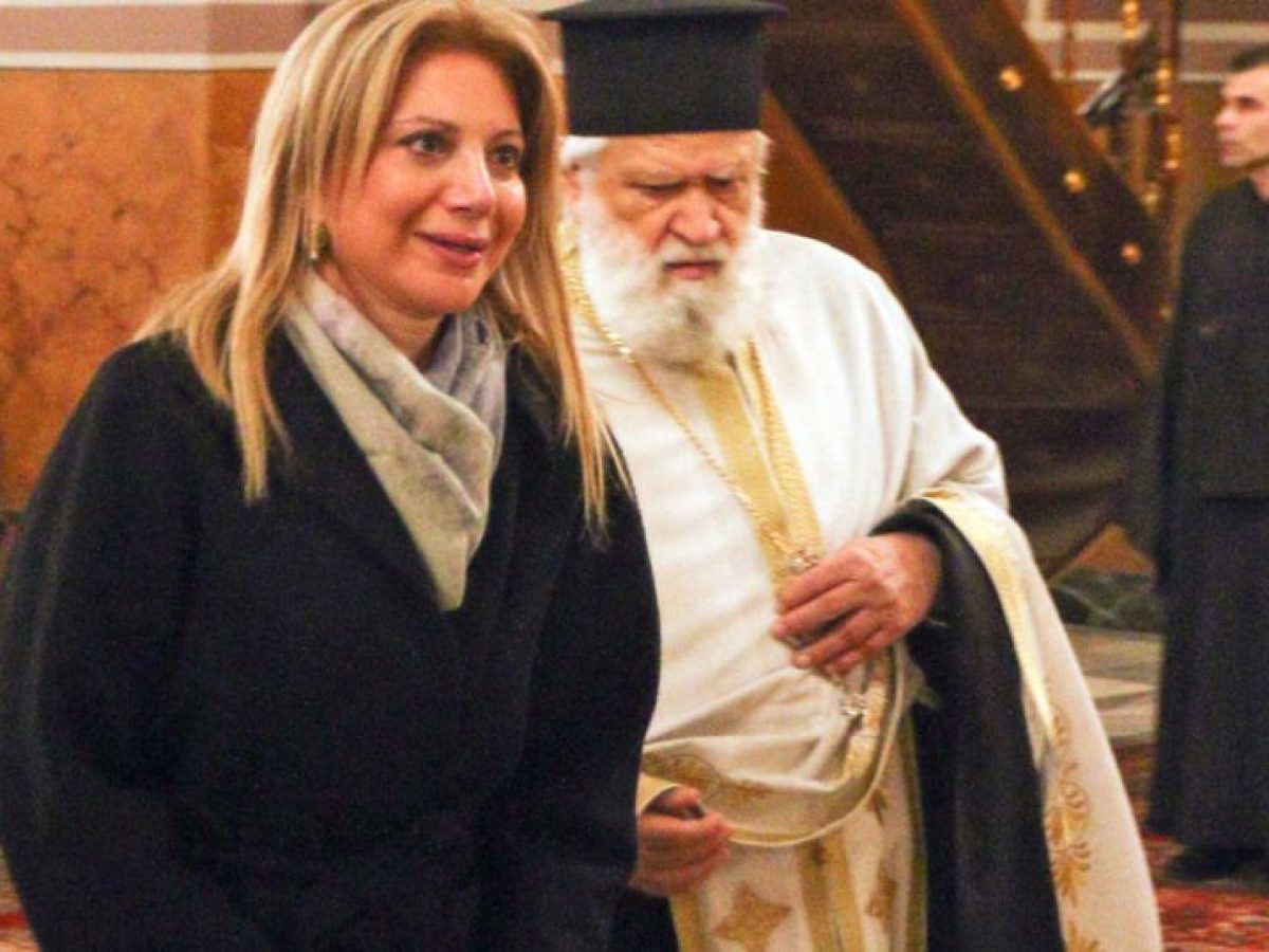 &Tau;&eta;&nu; &epsilon;&upsilon;&lambda;&omicron;&gamma;ί&alpha; &tau;&omicron;&upsilon; &Alpha;&gamma;ί&omicron;&upsilon; Ό&rho;&omicron;&upsilon;&sigmaf; &pi;&alpha;ί&rho;&nu;&epsilon;&iota; &eta; &Mu;. &Kappa;&alpha;&rho;&upsilon;&sigma;&tau;&iota;&alpha;&nu;&omicron;ύ
