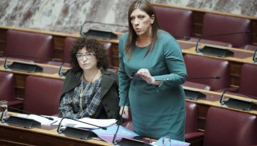 Ζ. Κωνσταντοπούλου: Σύγκληση της Βουλής για ενημέρωση από την κυβέρνηση μετά τις ντροπιαστικές δηλώσεις Μητσοτάκη για την