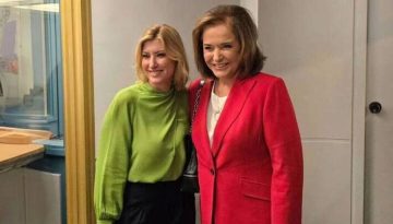 Μπακογιάννη για Κοσιώνη: «Βελτιώνεται κάθε μέρα» – «Αρρώστησε και ο εγγονός μου μαζί της» (Video)