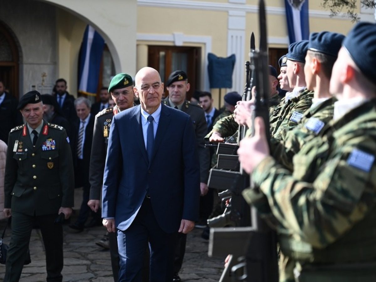 Δένδιας από Καστοριά: Η ελληνικότητα είναι κυριαρχία αλλά και ποιότητα ζωής