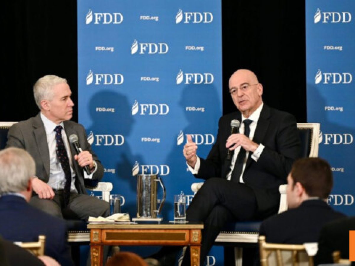 Δένδιας: Εάν συμφωνήσουμε με τις ΗΠΑ πώς θέλουμε να είναι αυτός ο κόσμος σε δέκα χρόνια, τα επόμενα θα ακολουθήσουν