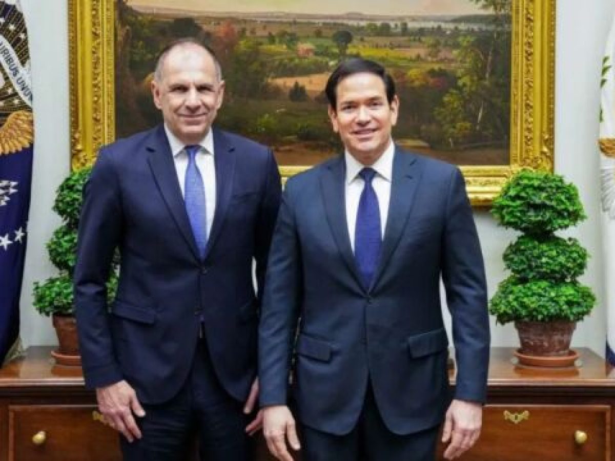 Συνάντηση “κλειδί” Γεραπετρίτη – Ρούμπιο στον Λευκό Οίκο: Στρατηγικός Διάλογος, Σούδα, IMEC και ο ρό