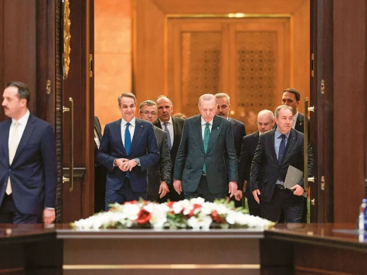 Ελλάδα – Τουρκία σε «ήρεμα νερά» μέχρι τις εκλογές, μετά τη συνάντηση Μητσοτάκη με Ερντογάν στην Άγκυρα