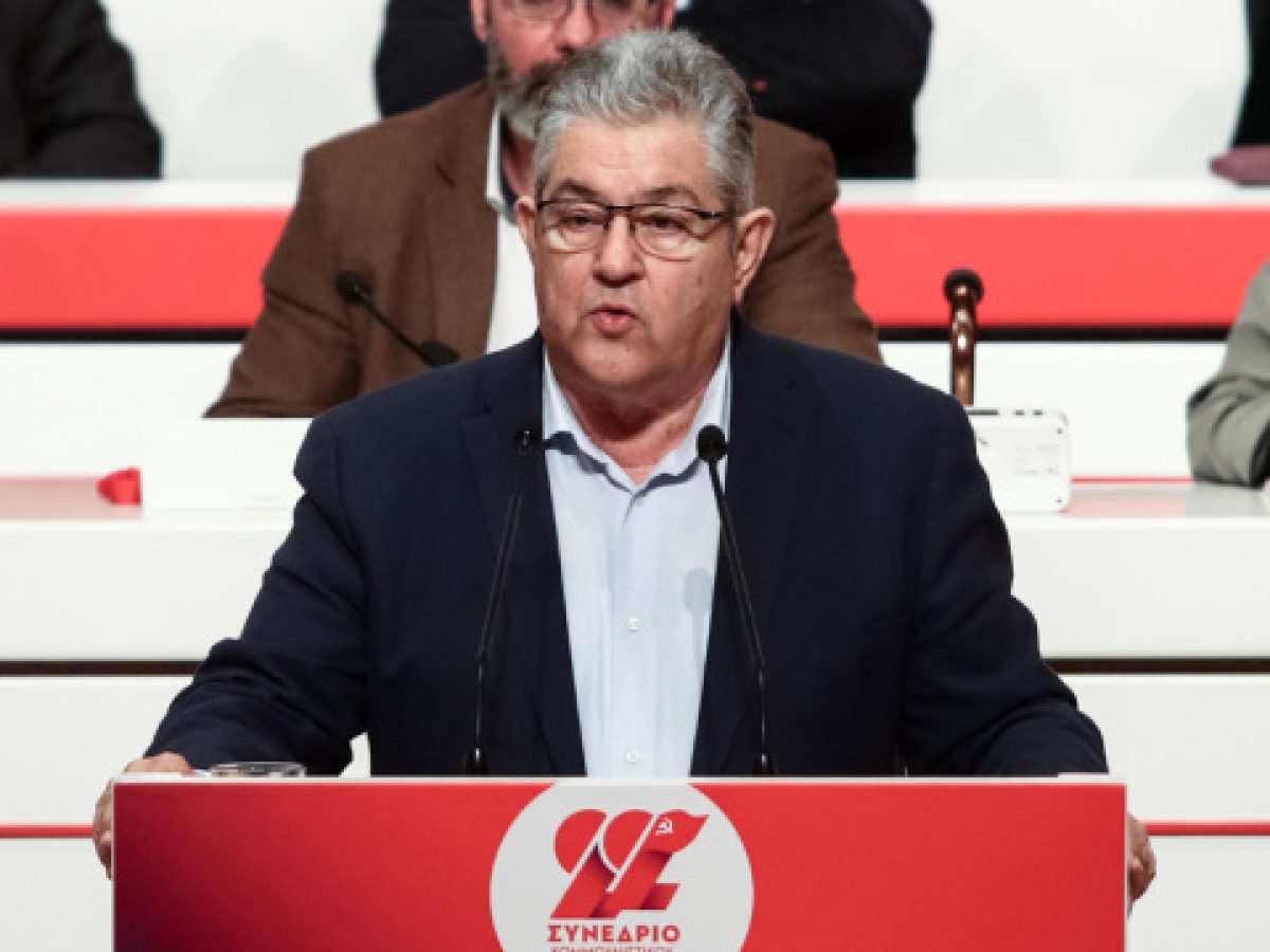 Επανεκλογή του Δημήτρη Κουτσούμπα στη θέση του γενικού γραμματέα της ΚΕ του ΚΚΕ