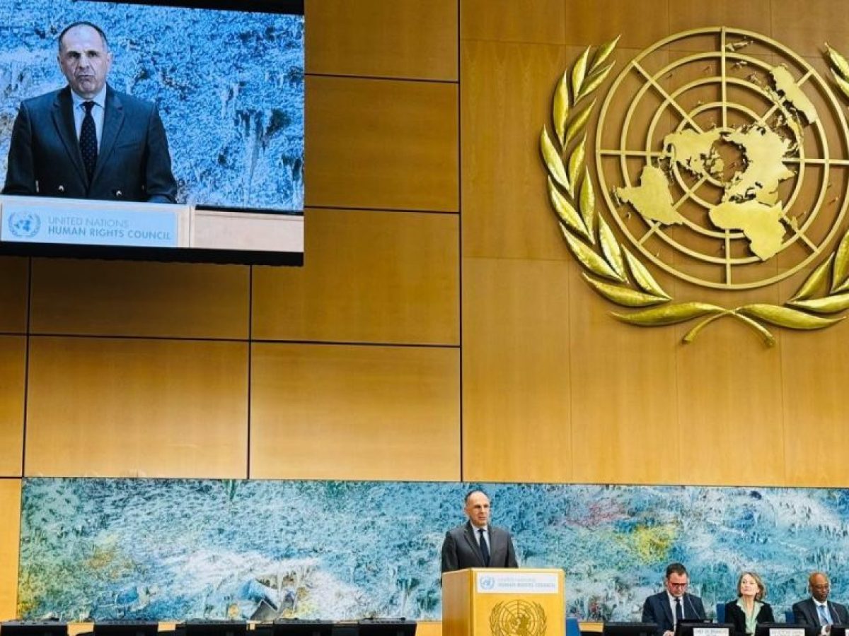 Γεραπετρίτης από Γενεύη: Σοβαρές παραβιάσεις ανθρωπίνων δικαιωμάτων στα υπό ρωσική κατοχή εδάφη