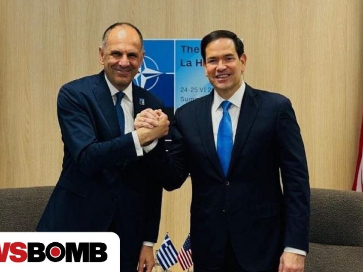 Γεραπετρίτης – Ρούμπιο: Η Αθήνα «κλειδώνει» τον ρόλο του στρατηγικού κόμβου για ΗΠΑ και IMEEC