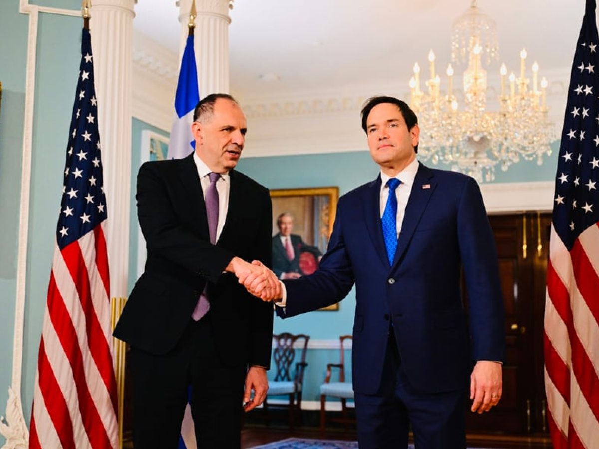 Γεραπετρίτης – Ρούμπιο: Επενδύσεις, εμπόριο και στρατηγικός διάλογος στο επίκεντρο