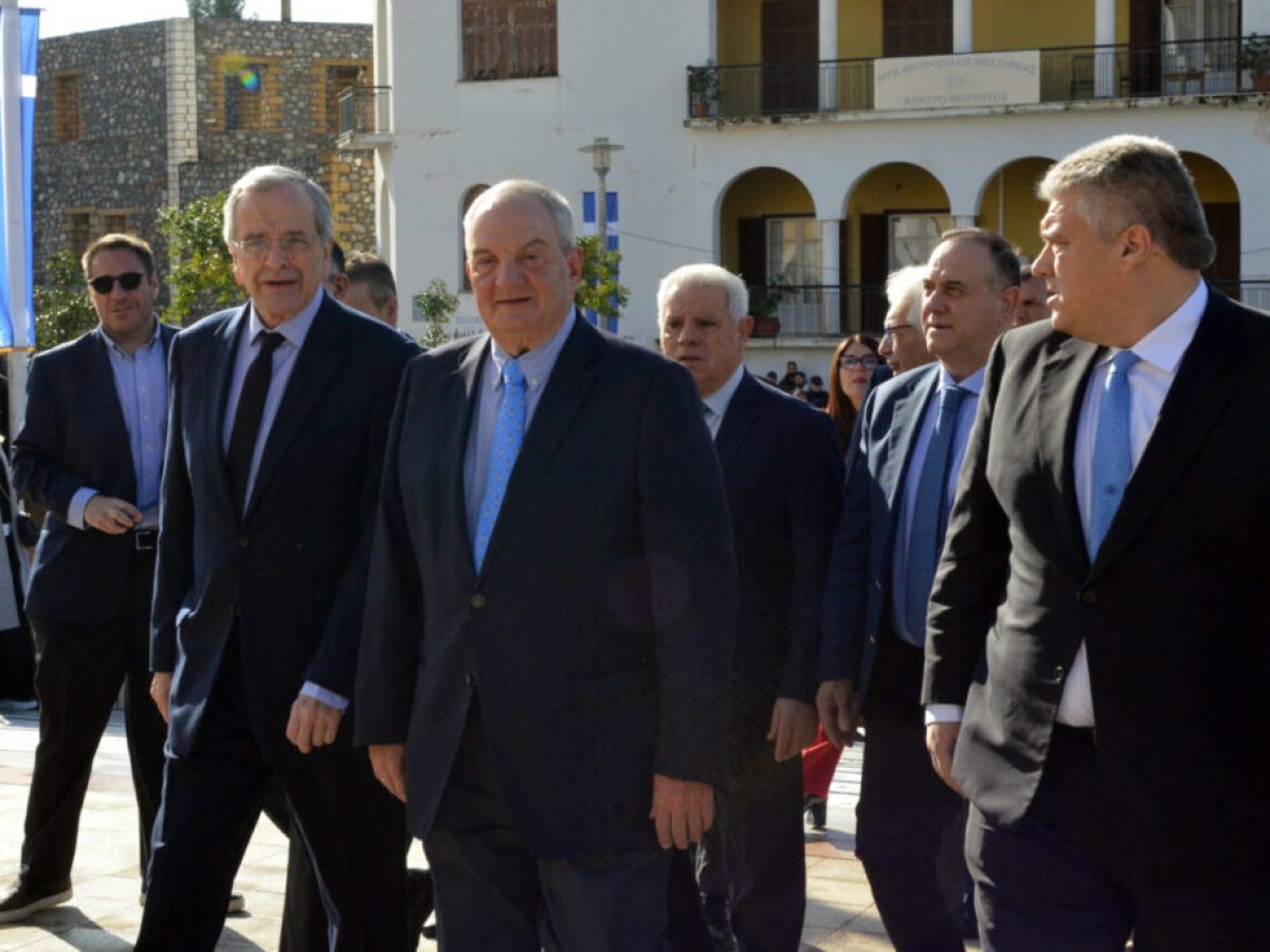 Καραμανλής – Σαμαράς: η συμπόρευση πήγε Καλαμάτα