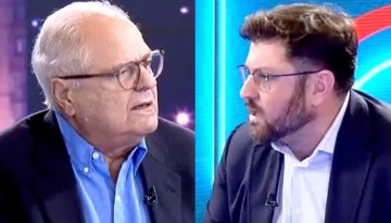 Καβγάς on air Δρυμιώτη-Ζαχαριάδη : «Εγώ πιστεύω το Λιμενικό, πείτε μου εσείς γιατί πιστεύετε τους λαθρομετανάστες;» (vid)