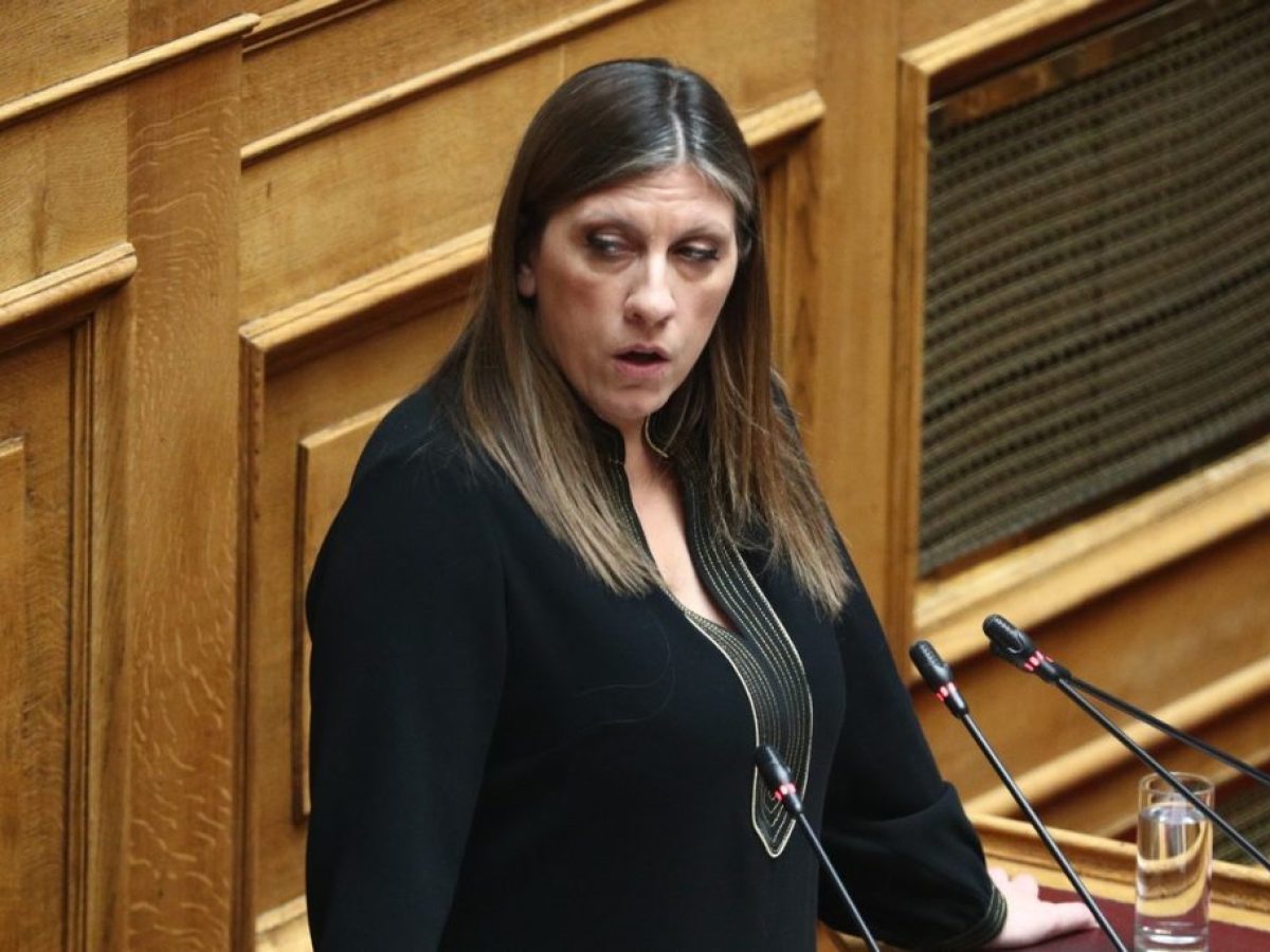 Κωνσταντοπούλου: O Μητσοτάκης θέλει να μας σύρει με την πλευρά των εγκληματιών πολέμου