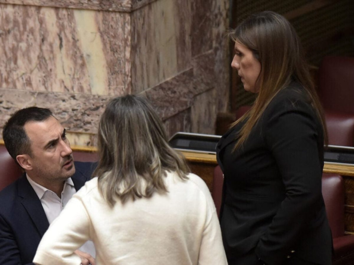 Κωνσταντοπούλου και Χαρίτσης με μία φωνή στη Βουλή: «Οχι» στη σύμπραξη με τον «γενοκτόνο ΙDF»