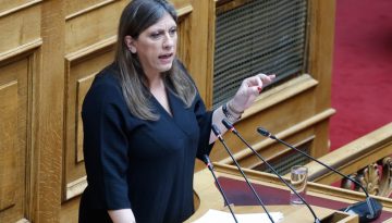Μετωπική επίθεση Κωνσταντοπούλου κατά της ΝΔ