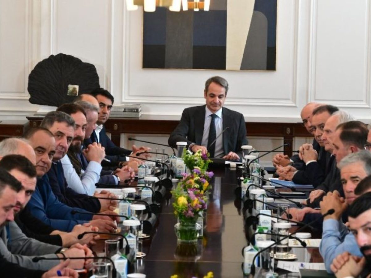 Μητσοτάκης στο Μέγαρο Μαξίμου: Η Ελληνική Κτηνοτροφία Μπαίνει σε Νέα Εποχή!