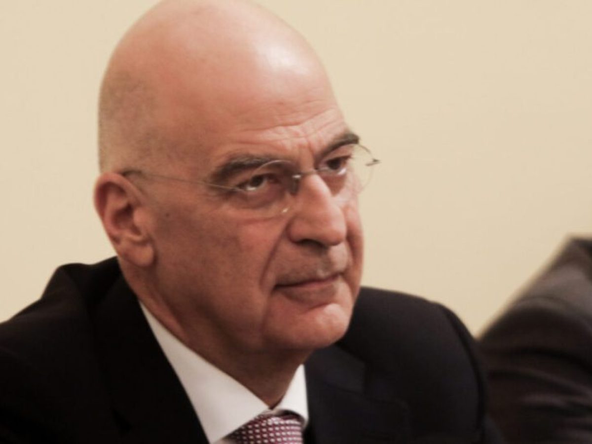 Νίκος Δένδιας από Ουάσιγκτον: Η «Γαλάζια Πατρίδα» δεν βοηθά στον διάλογο με την Τουρκία