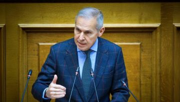 Ο Υφυπουργός Εθνικής Άμυνας Θανάσης Δαβάκης  στην Ολομέλεια της Βουλής για την Κύρωση Συμφωνίας – Πλαίσιο μεταξύ της Ελλά