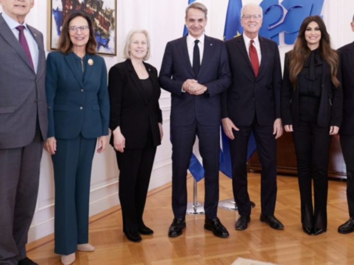 Ο Μητσοτάκης υποδέχθηκε το Κογκρέσο – «Οι σχέσεις στο υψηλότερο επίπεδο όλων των εποχών»»