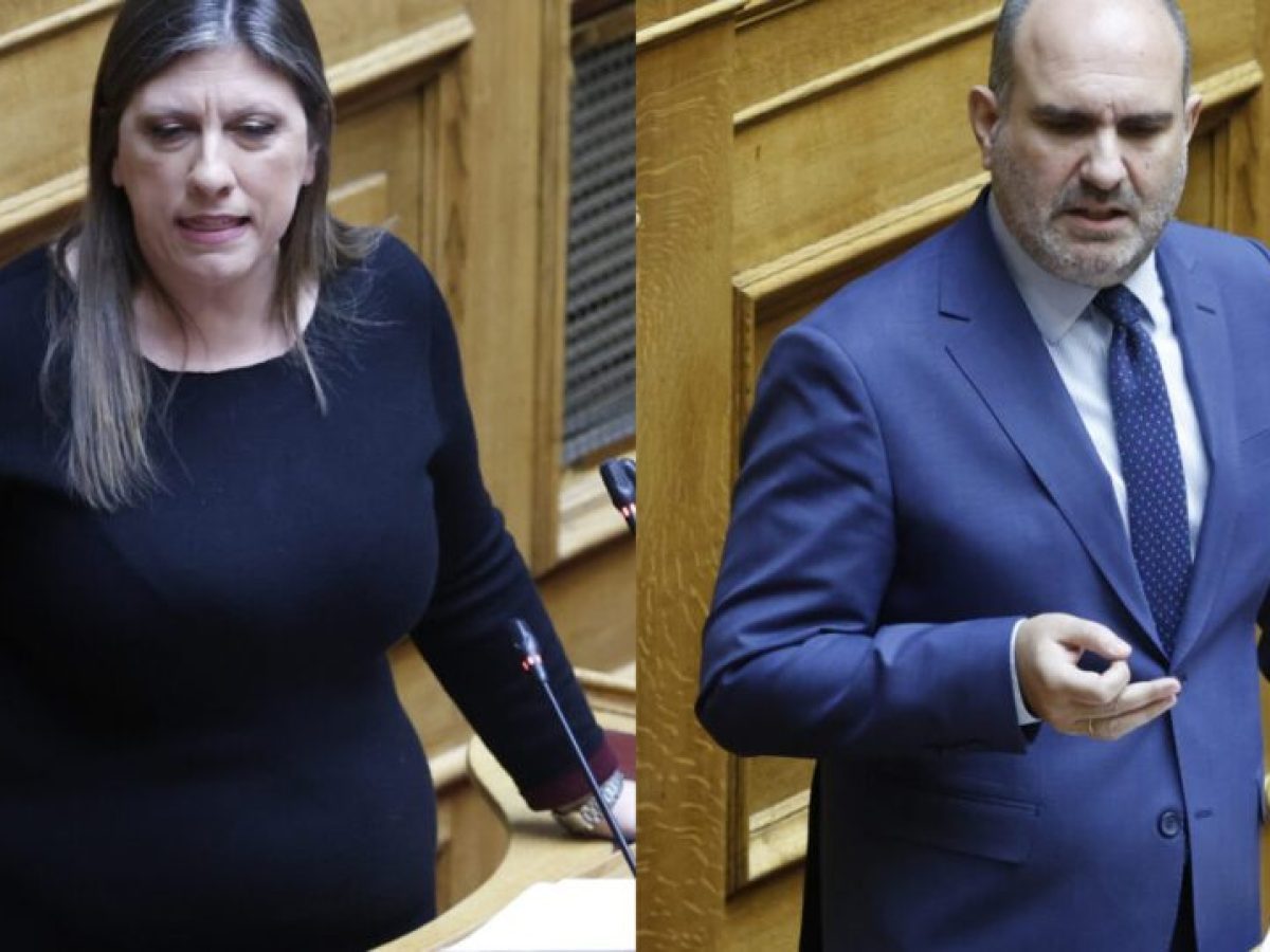 «Ροντέο» η Βουλή με Κωνσταντοπούλου και Μαρκόπουλο: «Χιτλερίσκος» ο Γεωργιάδης – Είσαι «πολιτικός χούλιγκαν»