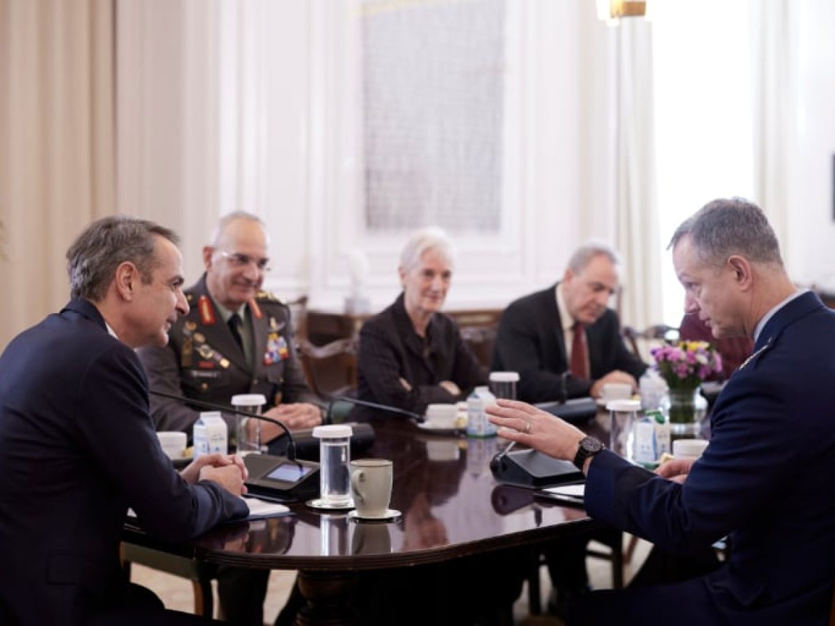 Σε Μητσοτάκη και Δένδια ο SACEUR πτέραρχος Γκρίνκεβιτς – τι συζητήθηκε
