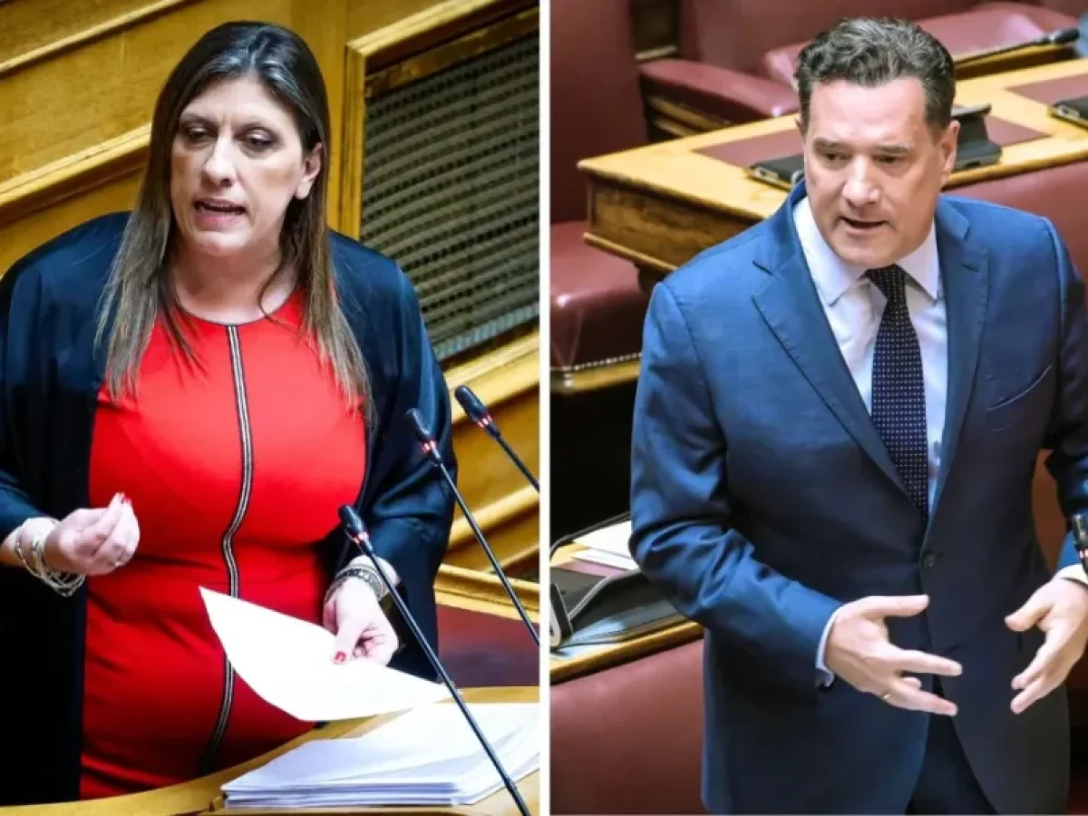 Σφοδρή σύγκρουση Γεωργιάδη – Κωνσταντοπούλου στη Βουλή με απειλές και βαρείς χαρακτηρισμούς
