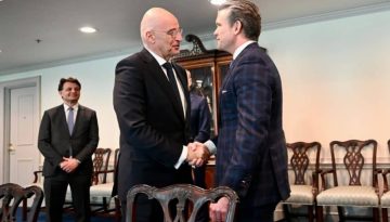 Συνάντηση Δένδια – Χέγκσεθ στο Πεντάγωνο
