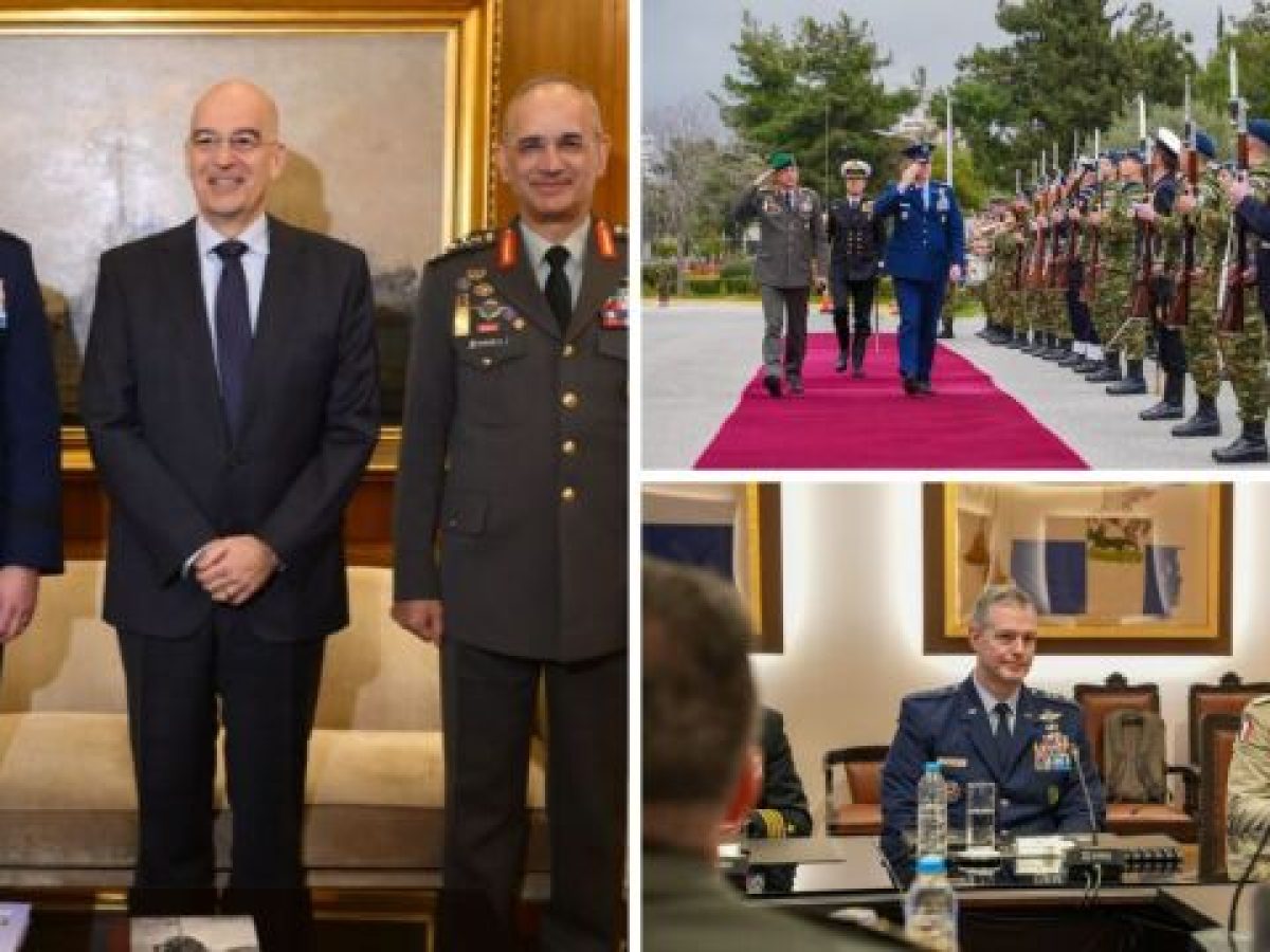 Στην Ελλάδα μέχρι το Σάββατο ο ανώτατος διοικητής του ΝΑΤΟ: Συναντήθηκε με Μητσοτάκη και Δένδια (Εικόνες)