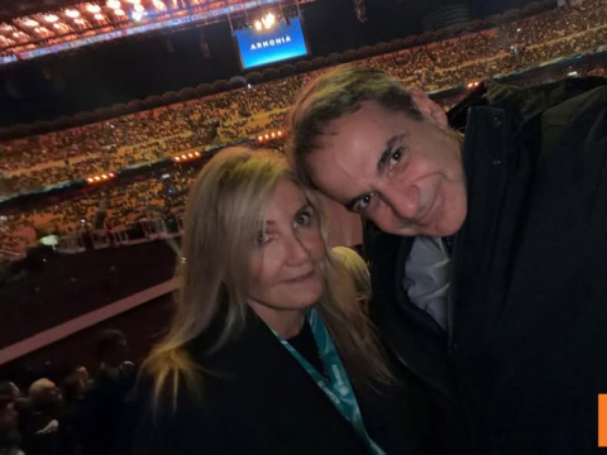 Στο Μιλάνο για την τελετή έναρξης των Χειμερινών Ολυμπιακών Αγώνων ο Κυριάκος Μητσοτάκης και η Μαρέβα Γκραμπόφσκι