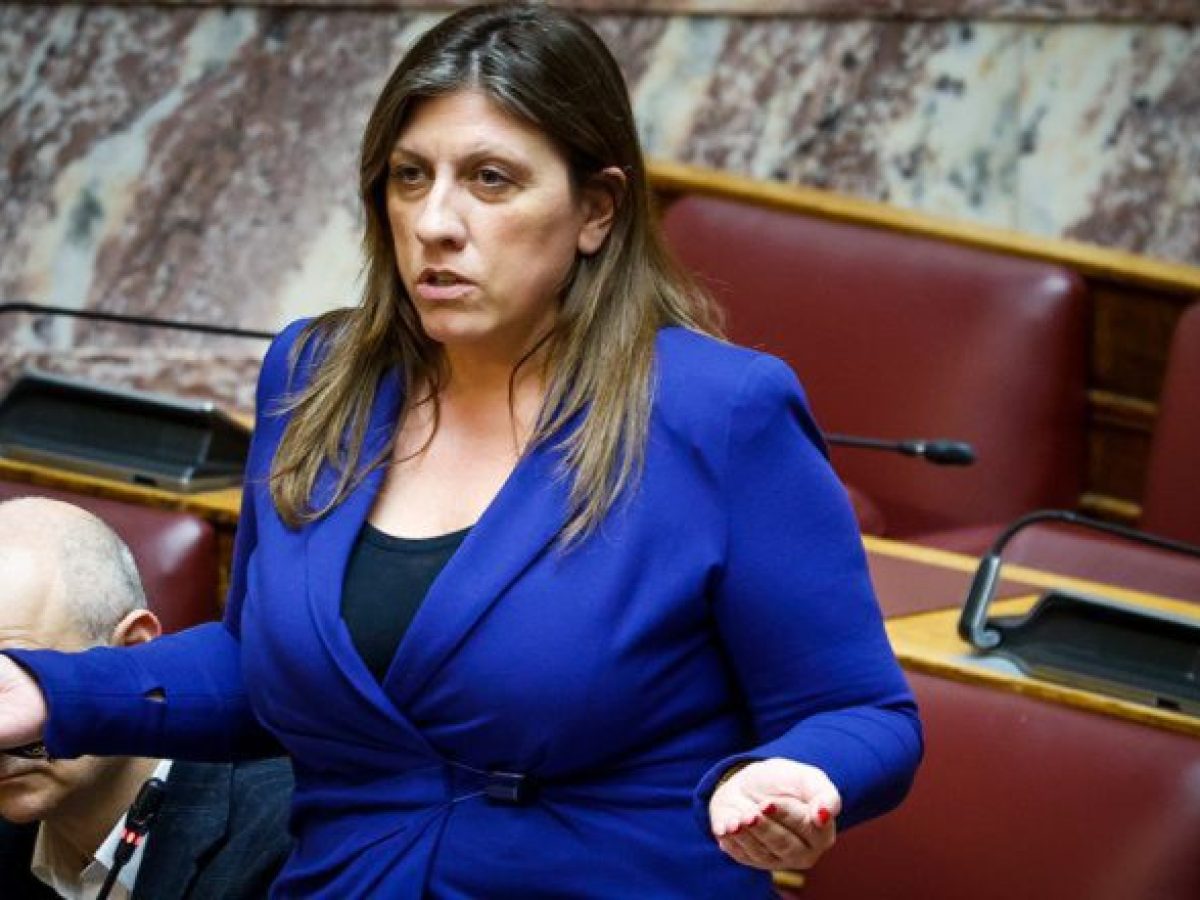 Ζ. Κωνσταντοπούλου: «Εγκληματική η εξωτερική πολιτική που ασκεί η κυβέρνηση»